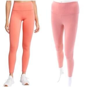 Alo Yoga High Waist Airbrush  Athletic Legging Strawberry Lemonade XS RARE!!